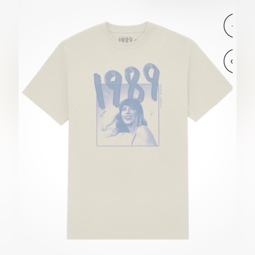 Taylor Swift 1989 Taylor’s Version T-Shirt Off White Size Small